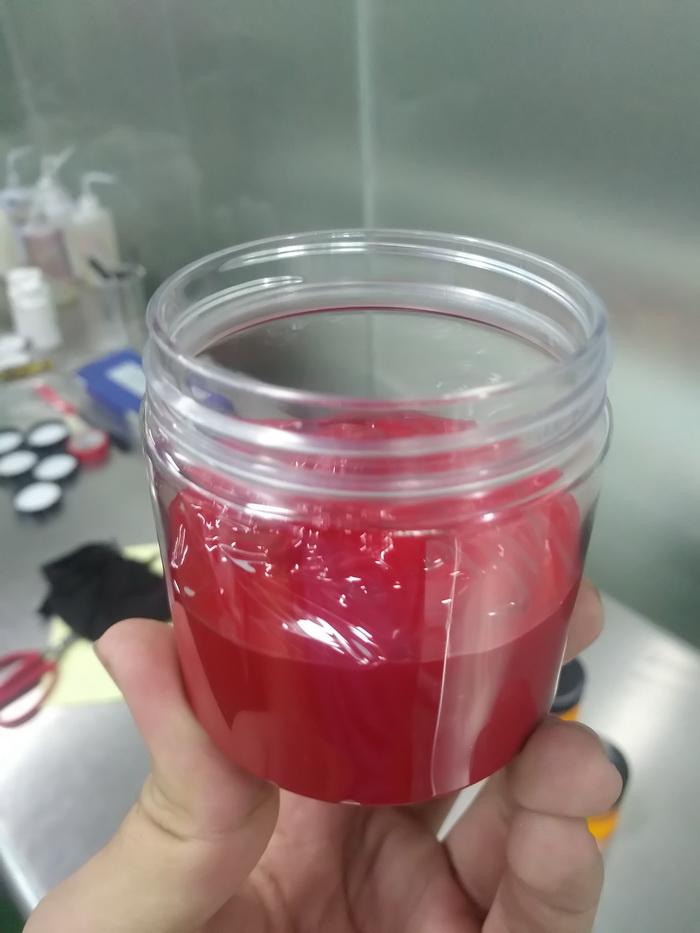 不飽和聚酯色漿鮮紅實物（適合拉擠成型，高溫成型）254紅
